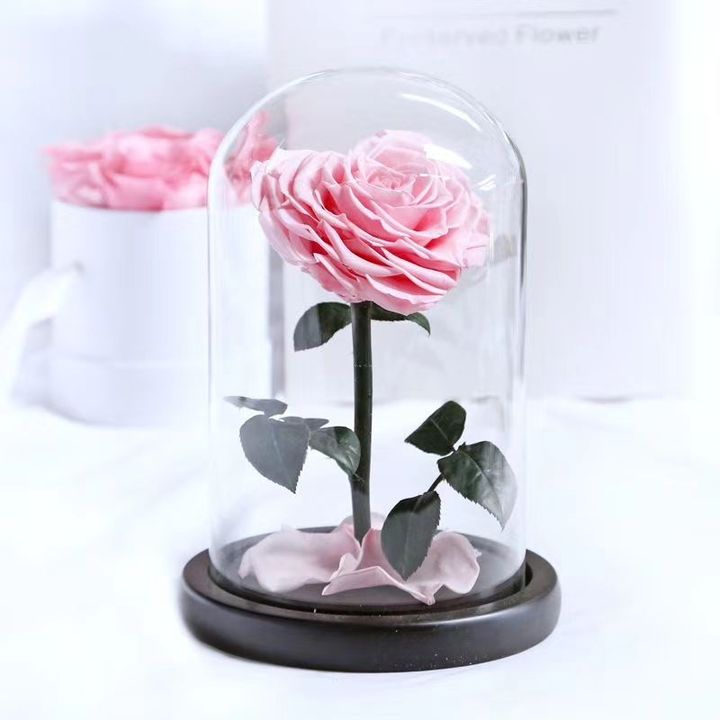  Glass Rose Flower Gift - Eternal Rose Forever Flower