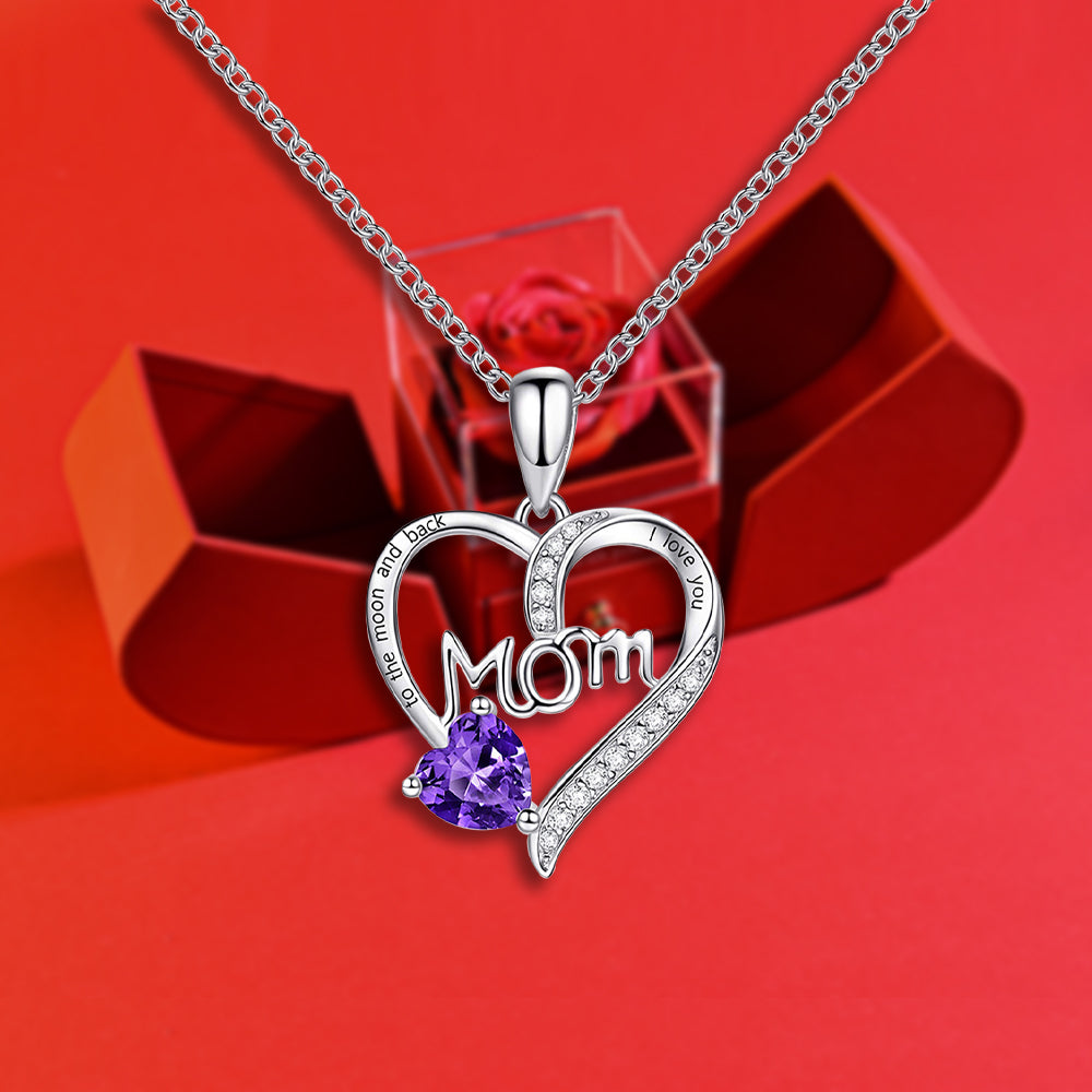 I love hot sale mom necklace